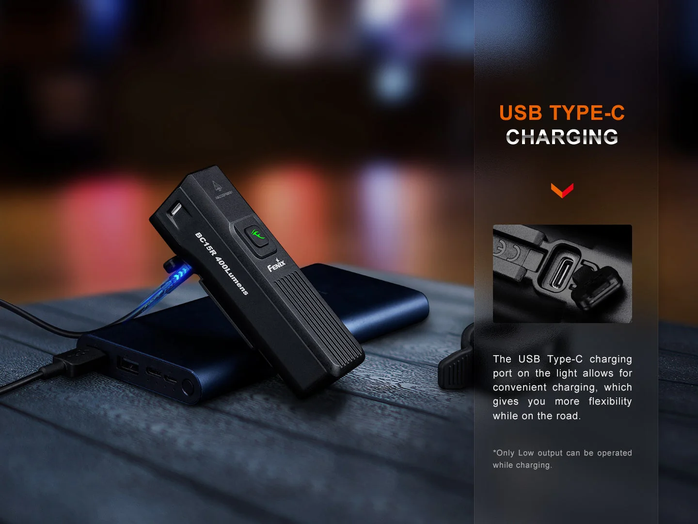 Fenix BC15R Lightweight Rechargeable Bicycle Light - Image 6