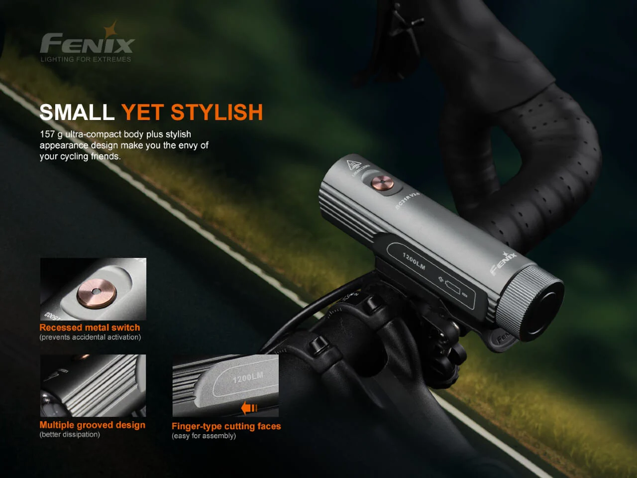 Fenix BC21R V3.0 LED Bike Light - Disctontinued - Image 7