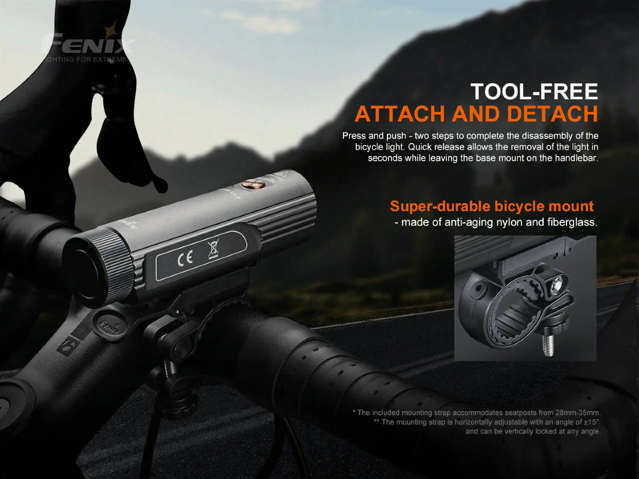 Fenix BC21R V3.0 LED Bike Light - Disctontinued - Image 8