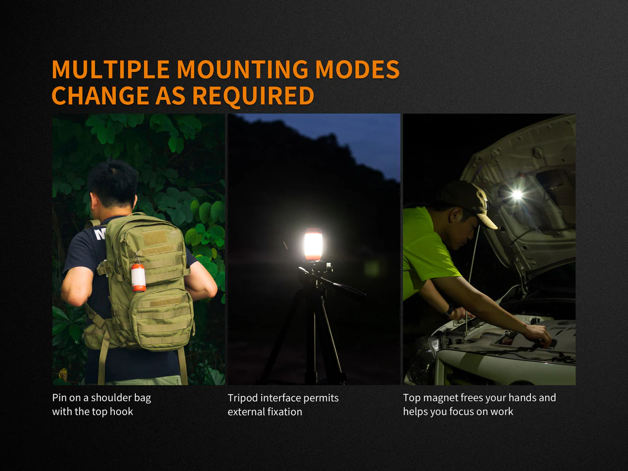 Fenix CL26R High Performance LED Rechargeable Camping Lantern - Image 9