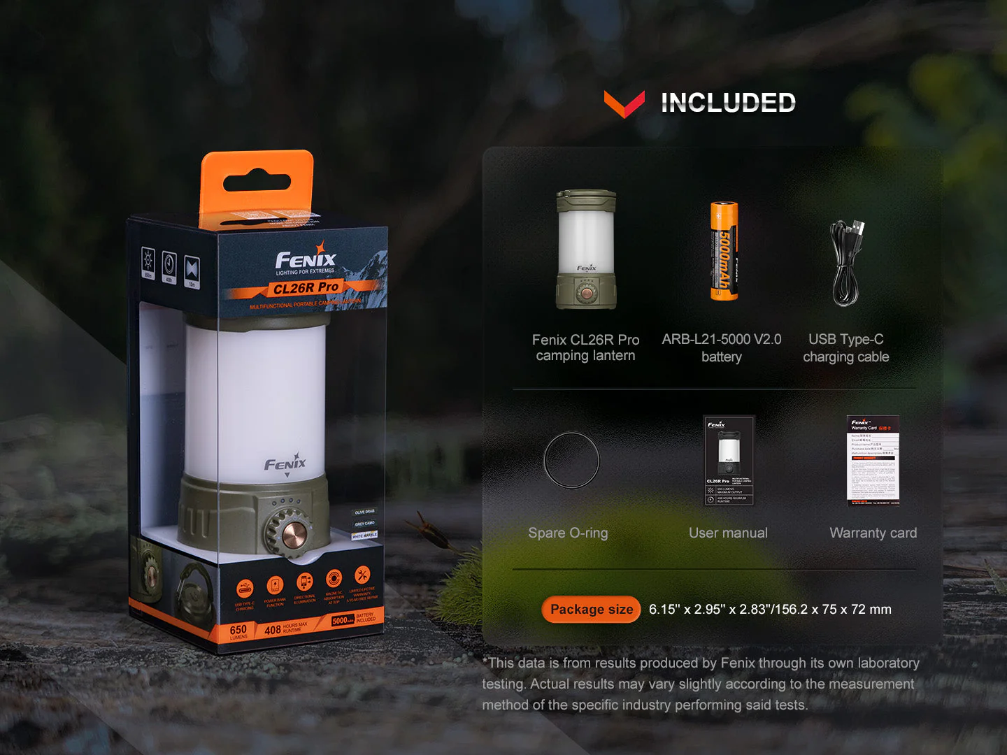 Fenix CL26R PRO High Performance LED Rechargeable Camping Lantern - Image 17