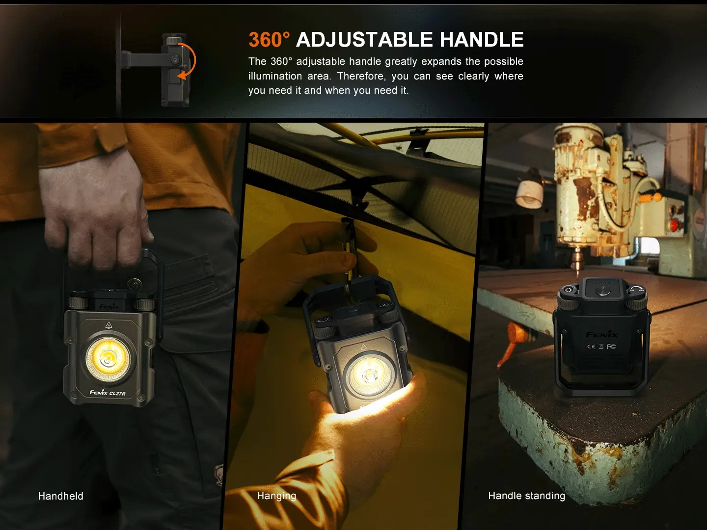 Fenix CL27R Multifunctional Outdoor Lantern - Image 9