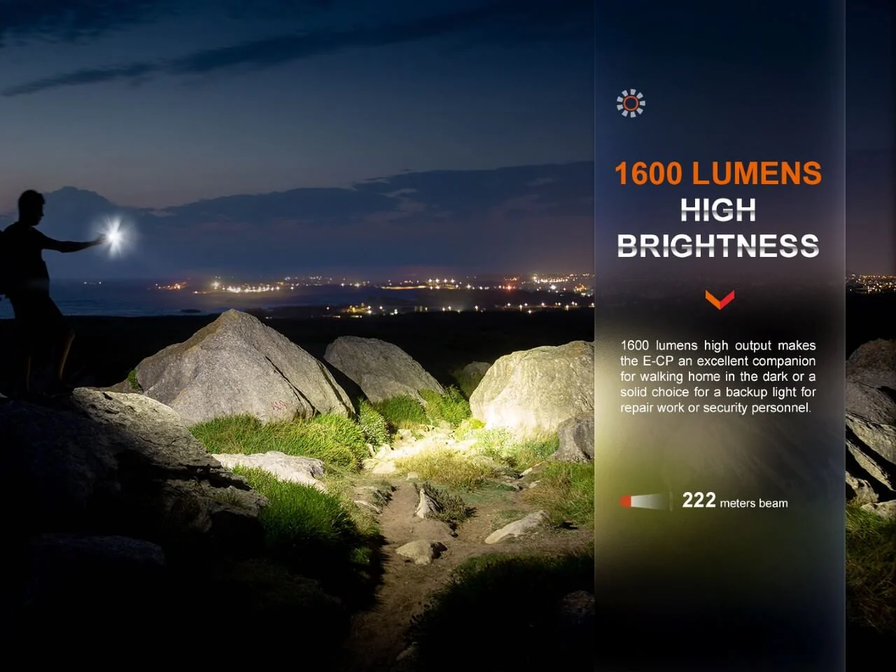 Fenix E-CP 1600-lumen LED Flashlight/Powerbank - Image 10