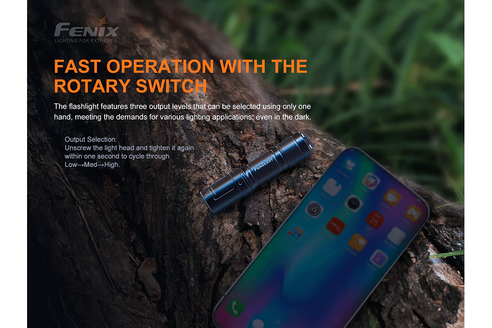 Fenix E01 V2.0 AAA LED Flashlight - Image 15