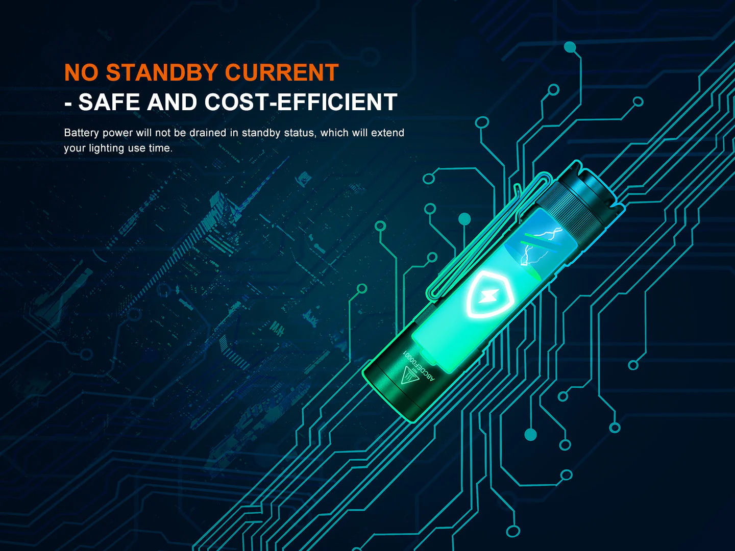 Fenix E12 V3 Pocket EDC AA Flashlight - Image 10