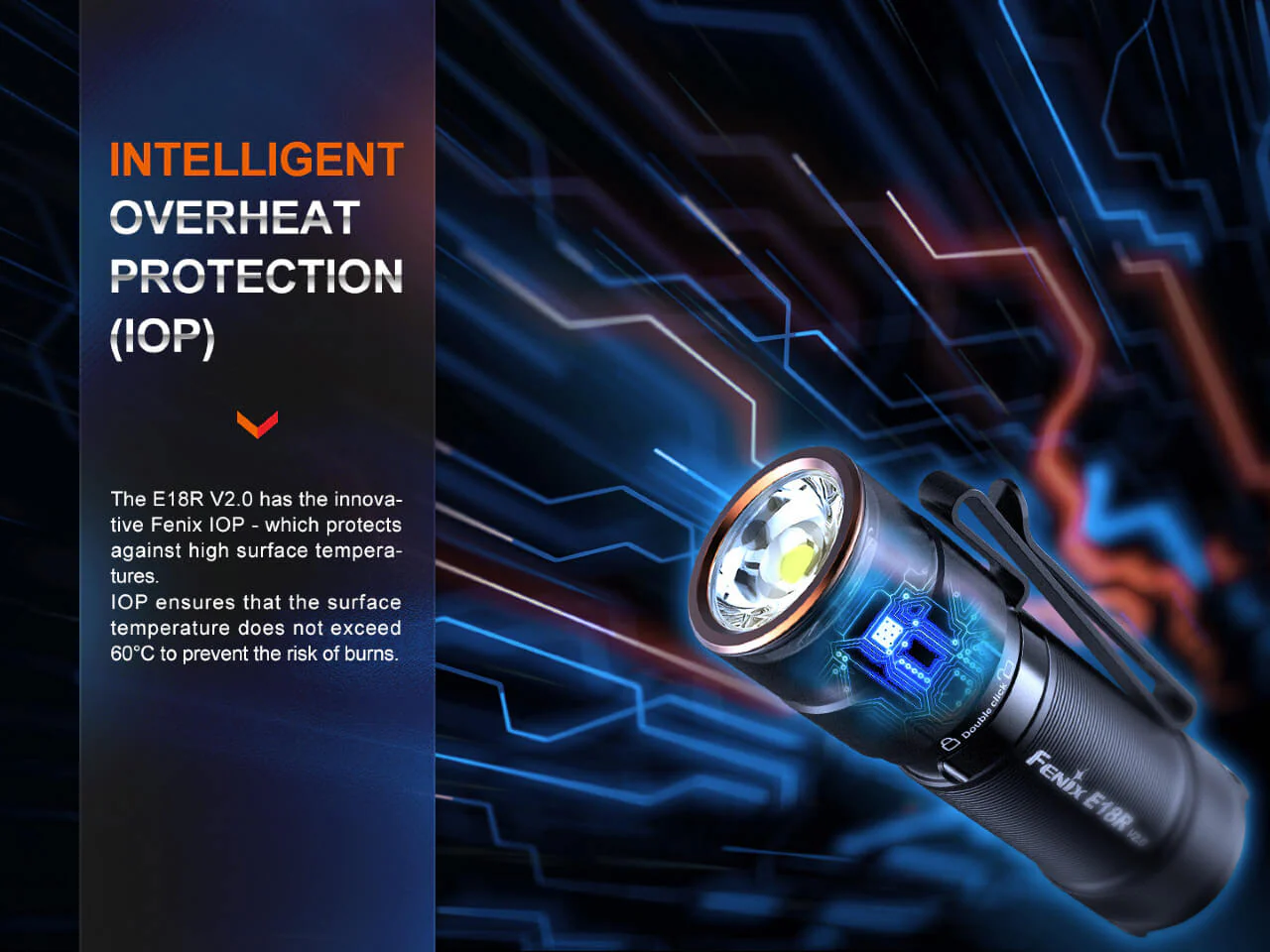 Fenix E18R V2 Rechargeable LED Flashlight - Image 10