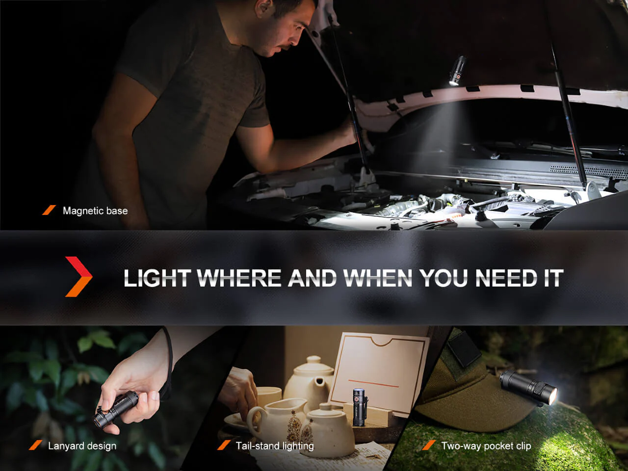 Fenix E18R V2 Rechargeable LED Flashlight - Image 4