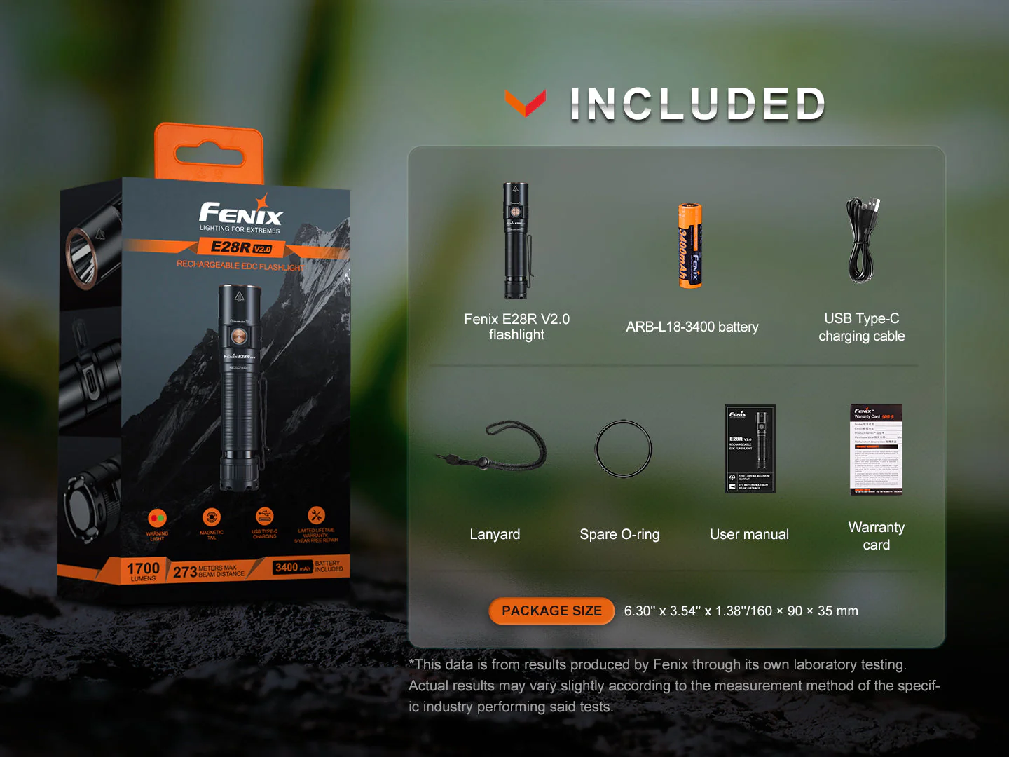 Fenix E28R V2 Rechargeable EDC Flashlight - Image 17