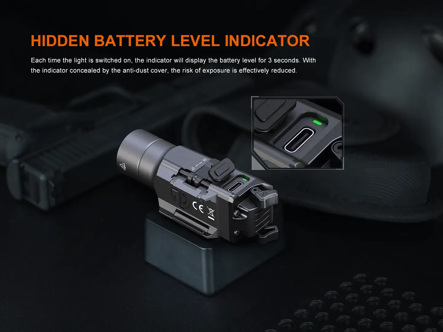Fenix GL19R V2 Modular Switch Mounted Light - Image 8