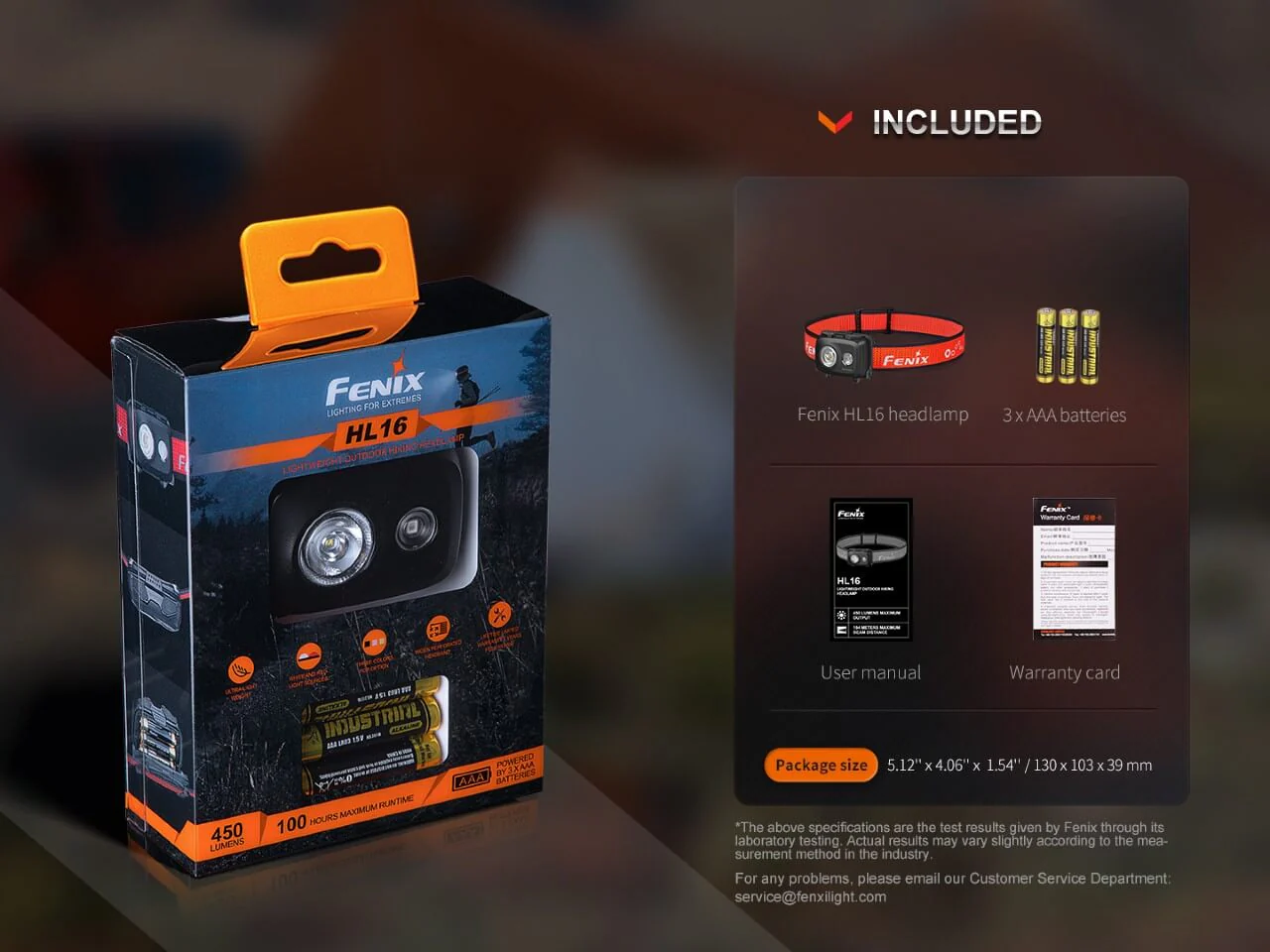 Fenix HL16 Lightweight Outdoor Hiking LED Headlamp - Image 15