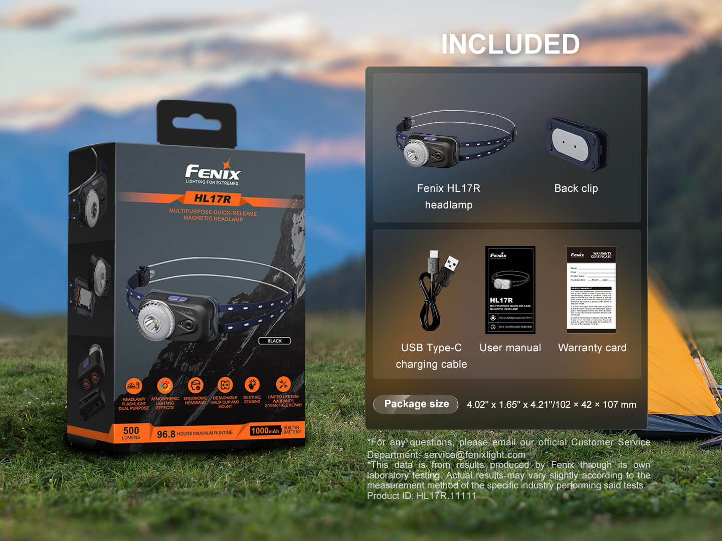 Fenix HL17R Multicolor 2-in-1 Headlamp - Image 16