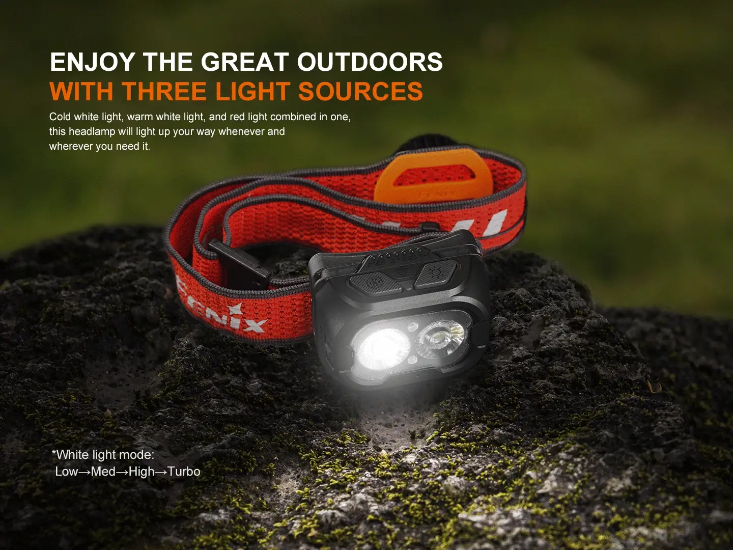 Fenix HL18R-T V2 Lightweight Trail Running Headlamp - Image 7
