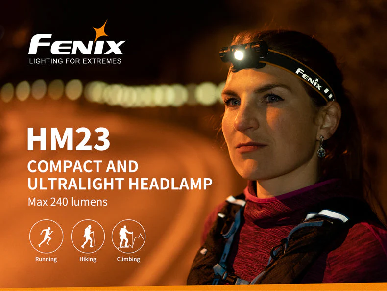 Fenix HM23 Compact Hiking and Running Headlamp - Discontinued - Image 2