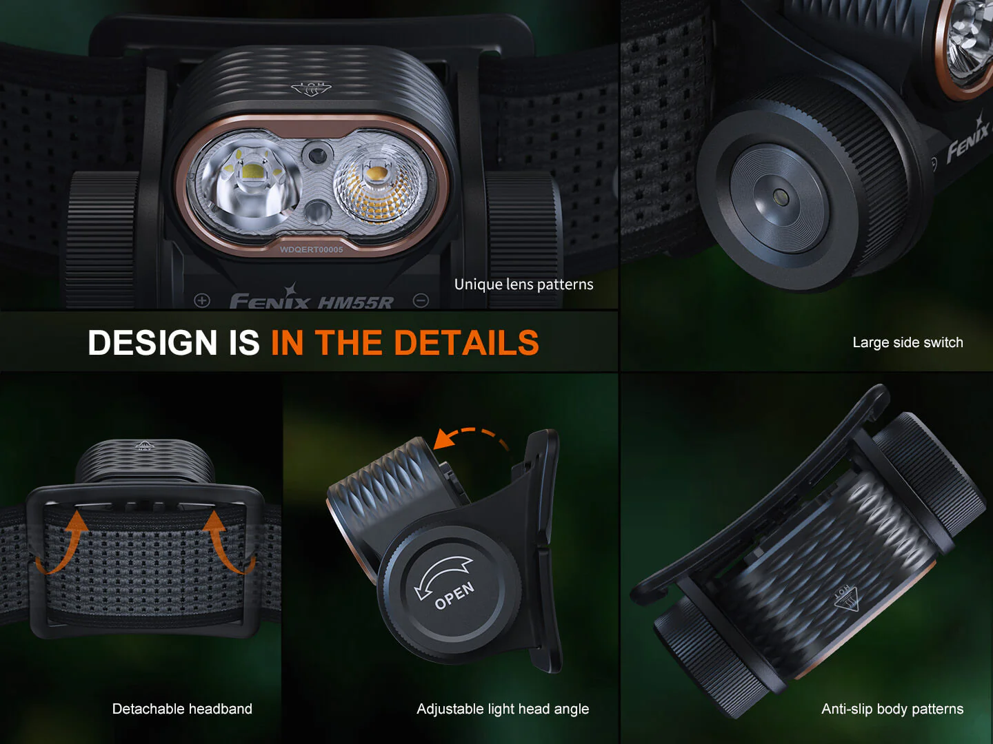 Fenix HM55R Lightweight Multi-LED Headlamp - Image 11