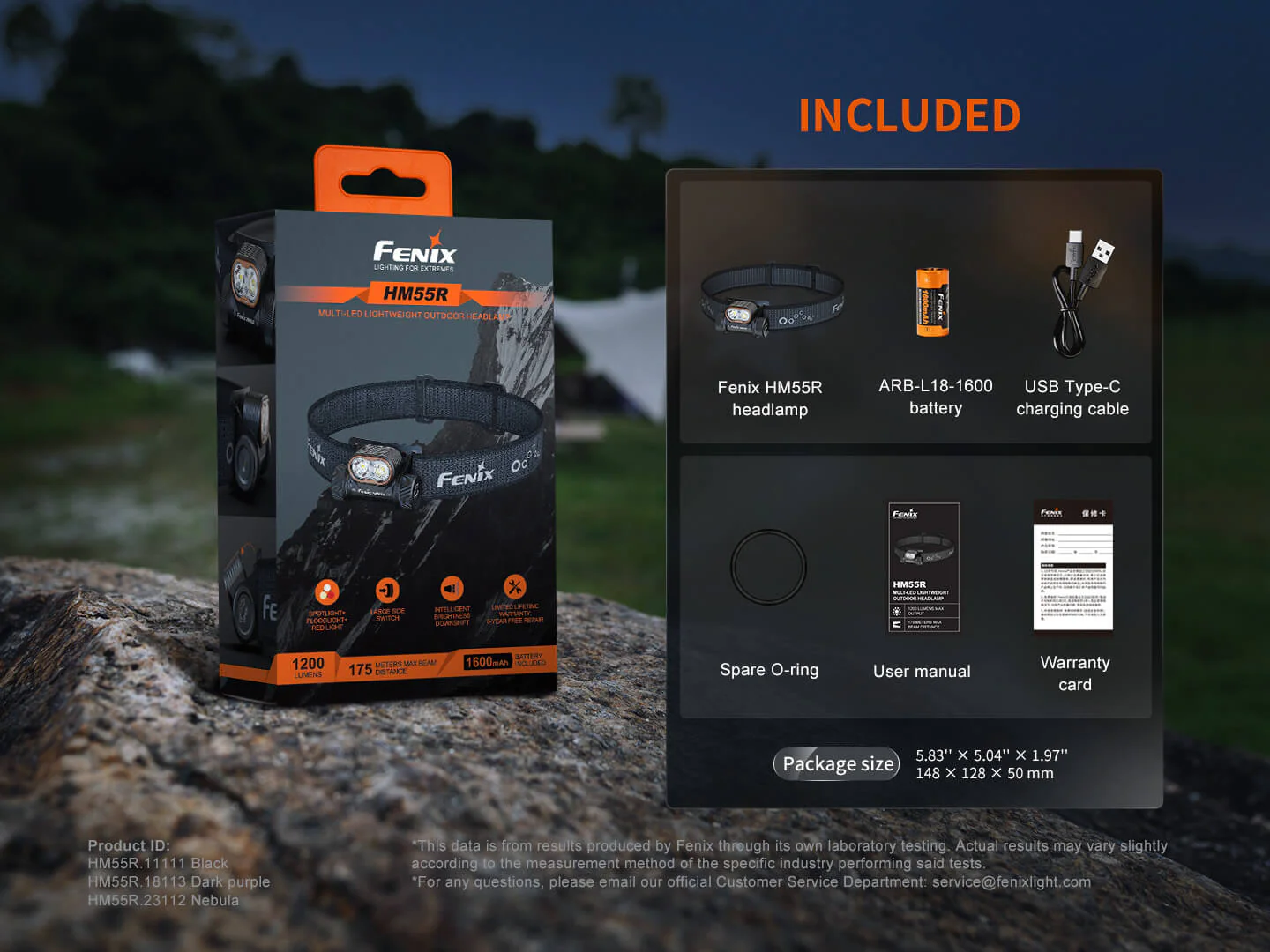 Fenix HM55R Lightweight Multi-LED Headlamp - Image 19