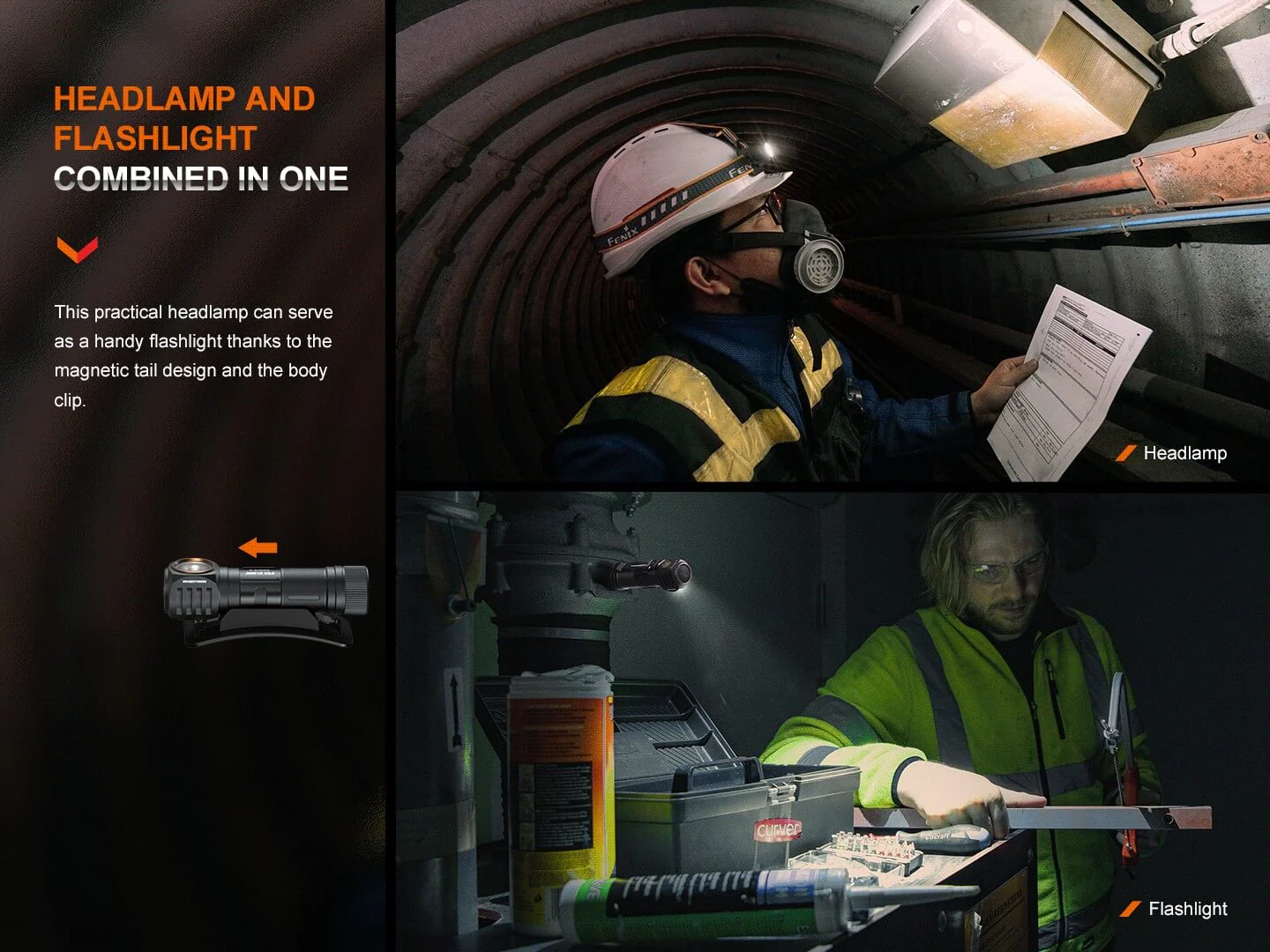 Fenix HM61R V2 Rechargeable LED Headlamp - 1600 Lumens - Image 14
