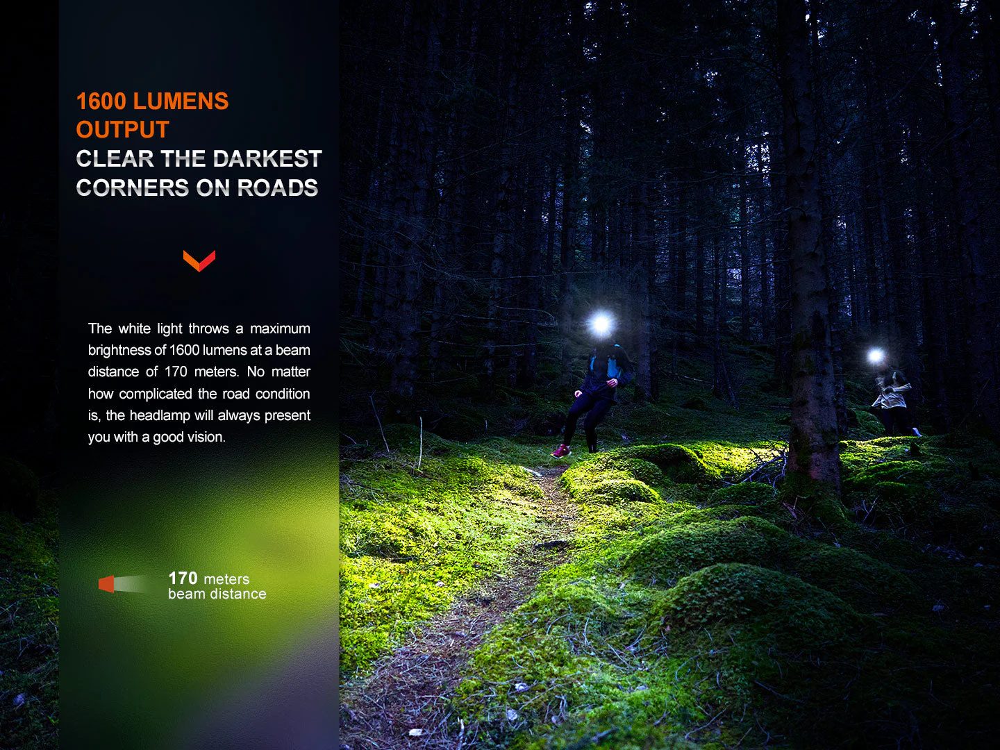 Fenix HM65R-T V2 Rechargeable Lightweight Trail Running Headlamp - Image 14