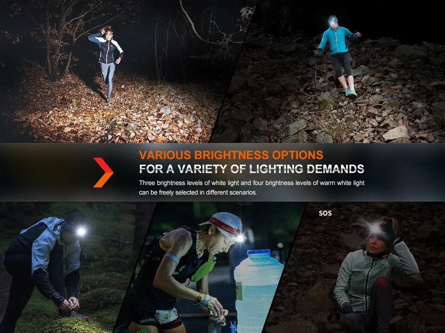 Fenix HM65R-T V2 Rechargeable Lightweight Trail Running Headlamp - Image 7