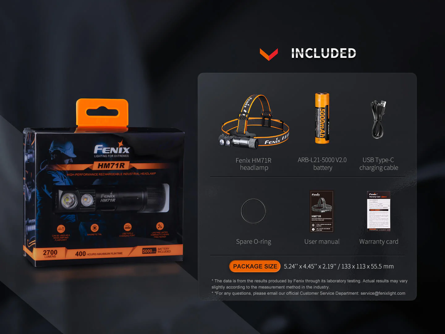 Fenix HM71R Rechargeable Industrial LED Headlamp - Image 18