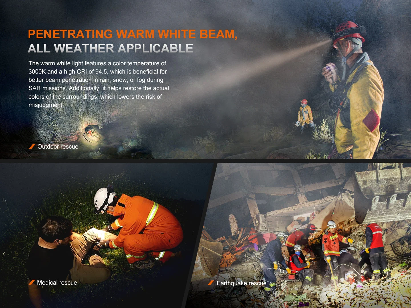 Fenix HP35R Search and Rescue Headlamp - Image 4