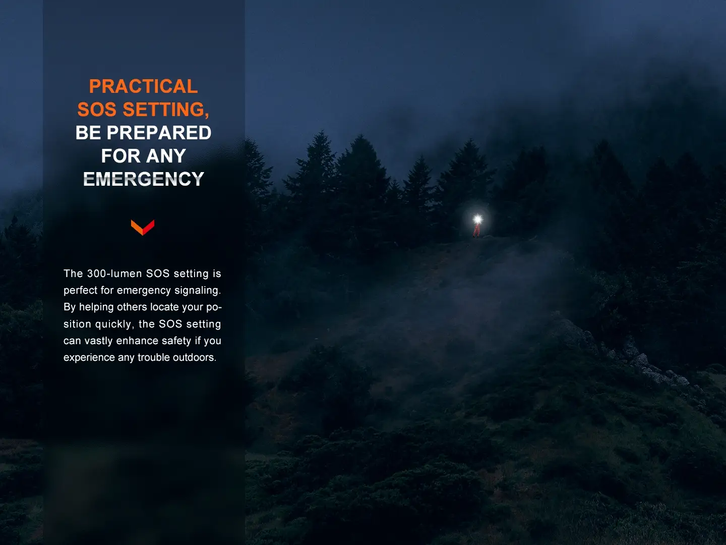 Fenix LR60R Rotary Switch Rechargeable Searchlight - 21000 Lumens - Image 8