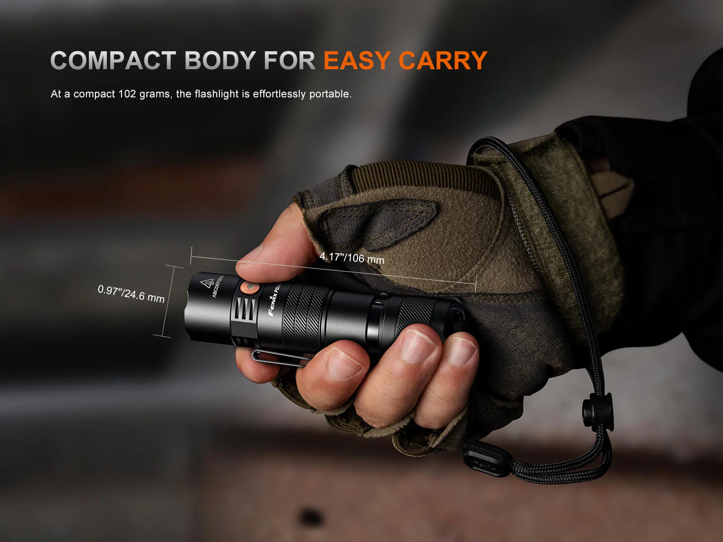 Fenix PD26R ACE Multi-Mode Compact Tactical Flashlight - Image 2