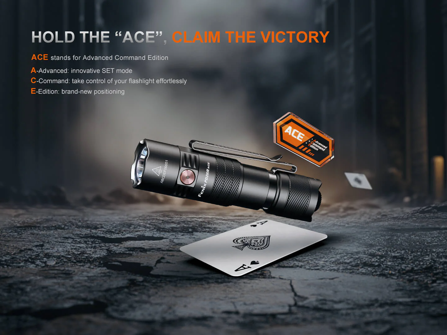 Fenix PD26R ACE Multi-Mode Compact Tactical Flashlight - Image 6