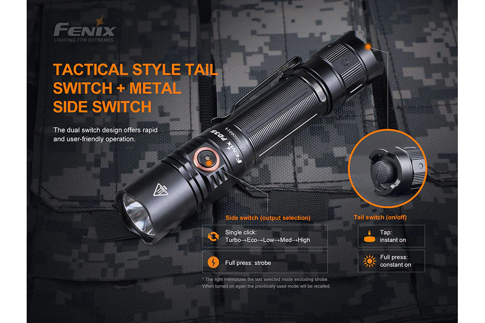 Fenix PD35 V3.0 Everyday Carry Flashlight - 1700 Lumens - Image 12