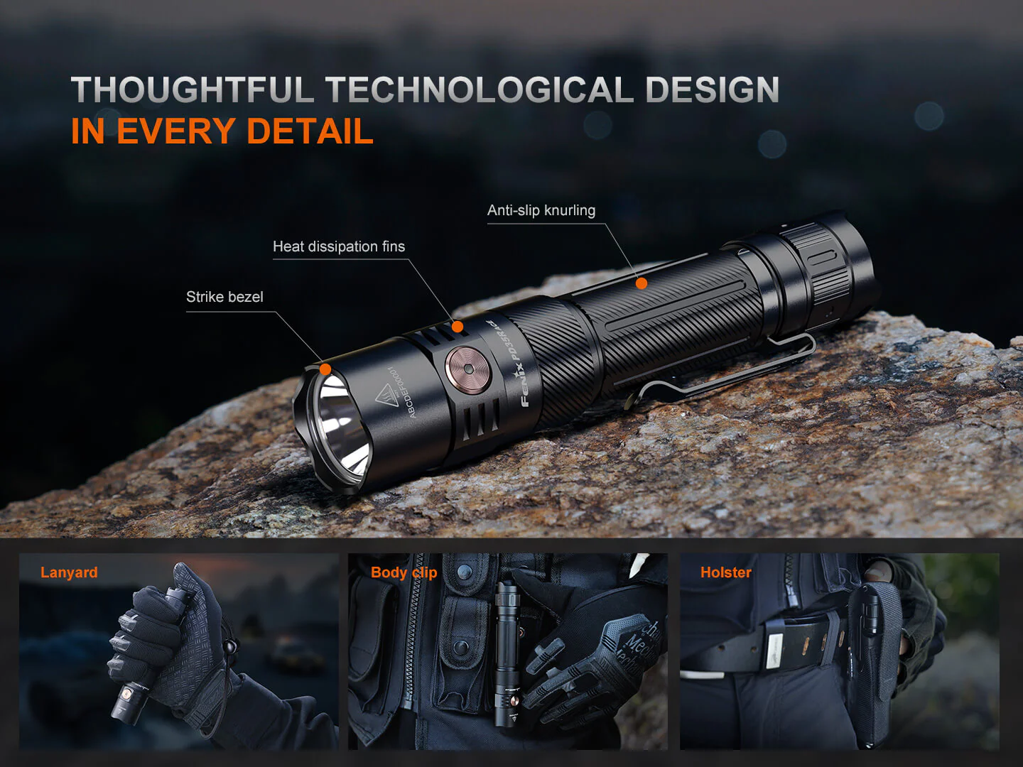 Fenix PD35R ACE Multi-mode Tactical Flashlight - Image 13