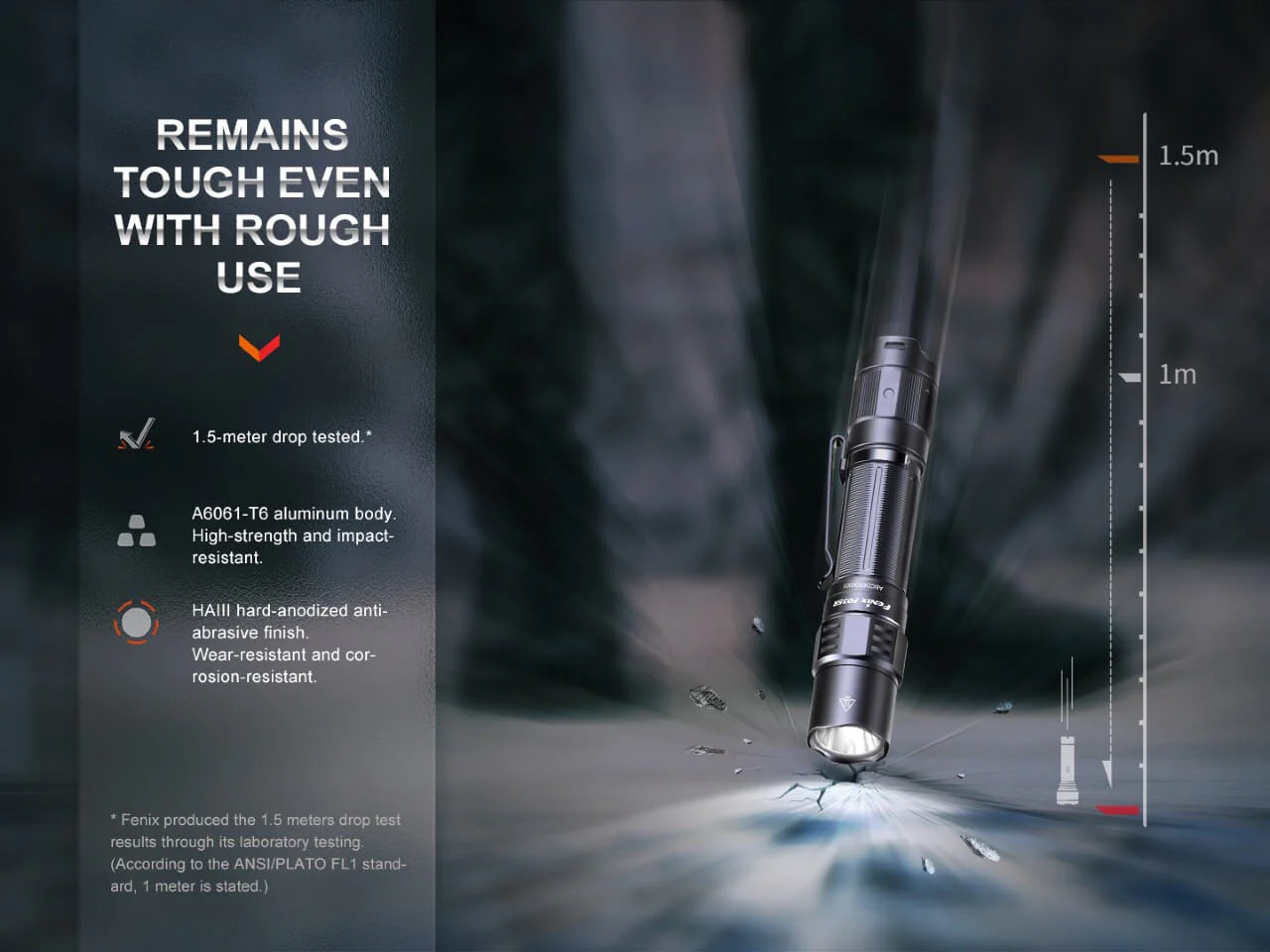 Fenix PD35R Compact Rechargeable Tactical Flashlight - Image 9