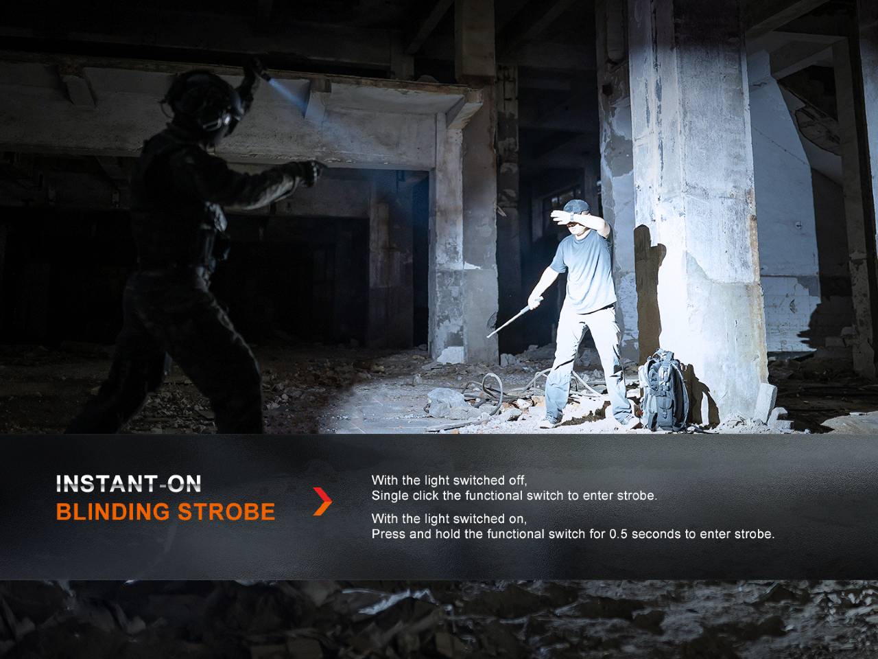 Fenix PD36R Pro 2800 Lumen Flashlight - Image 5