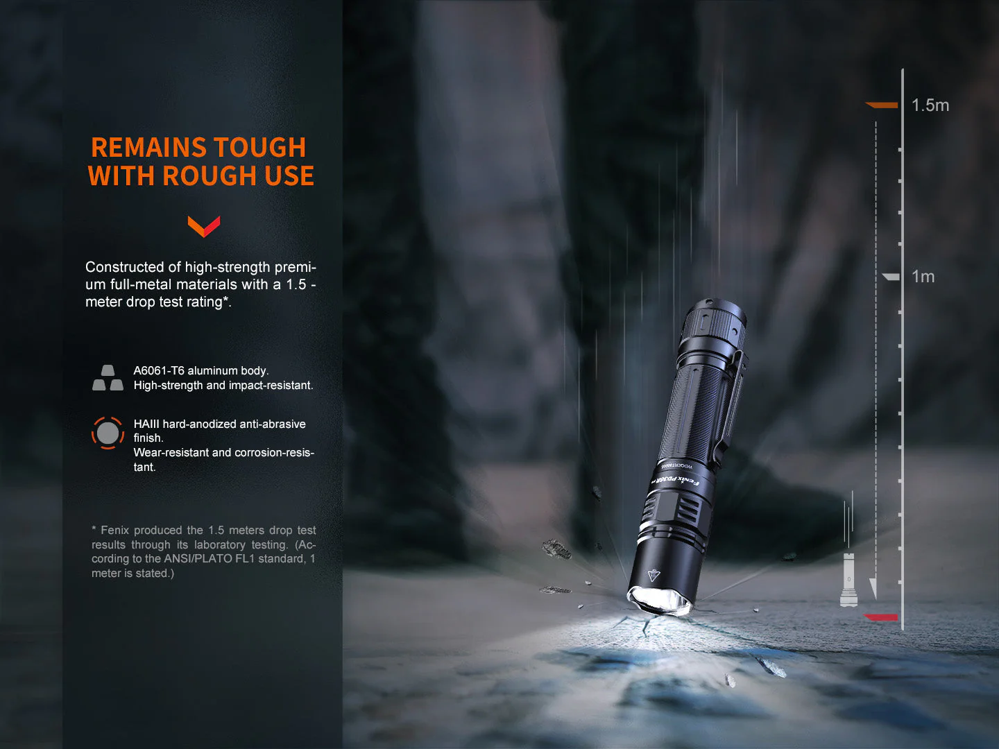 Fenix PD36R Pro 2800 Lumen Flashlight - Image 7