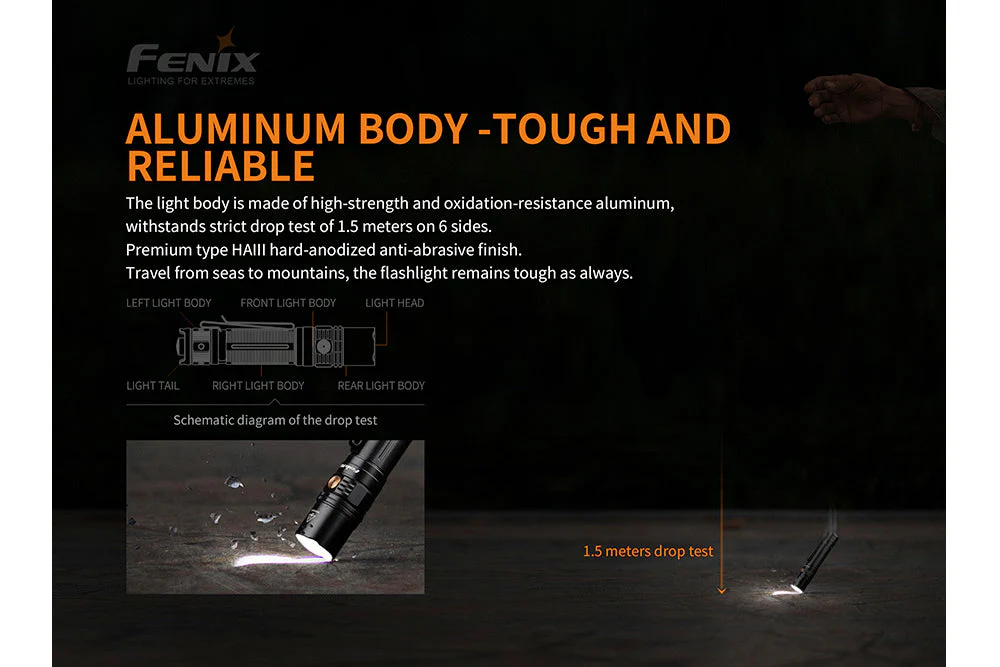 Fenix PD36R Tactical LED Flashlight - Discontinued (SC) - Image 12
