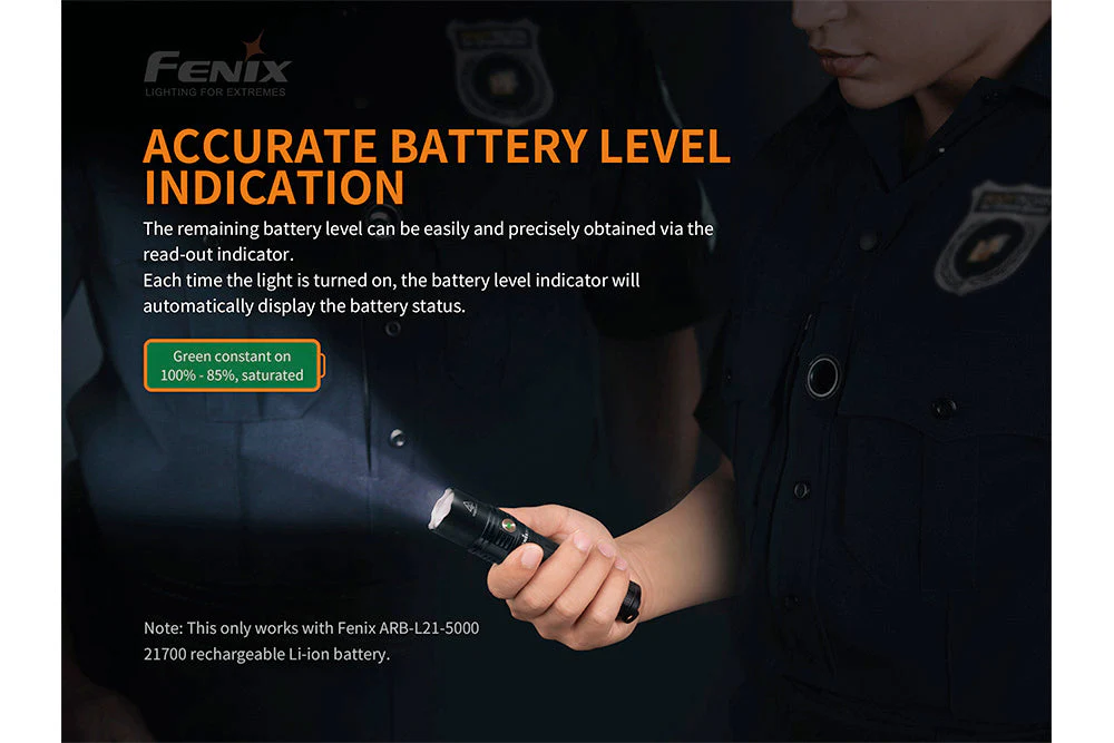 Fenix PD36R Tactical LED Flashlight - Discontinued (SC) - Image 9