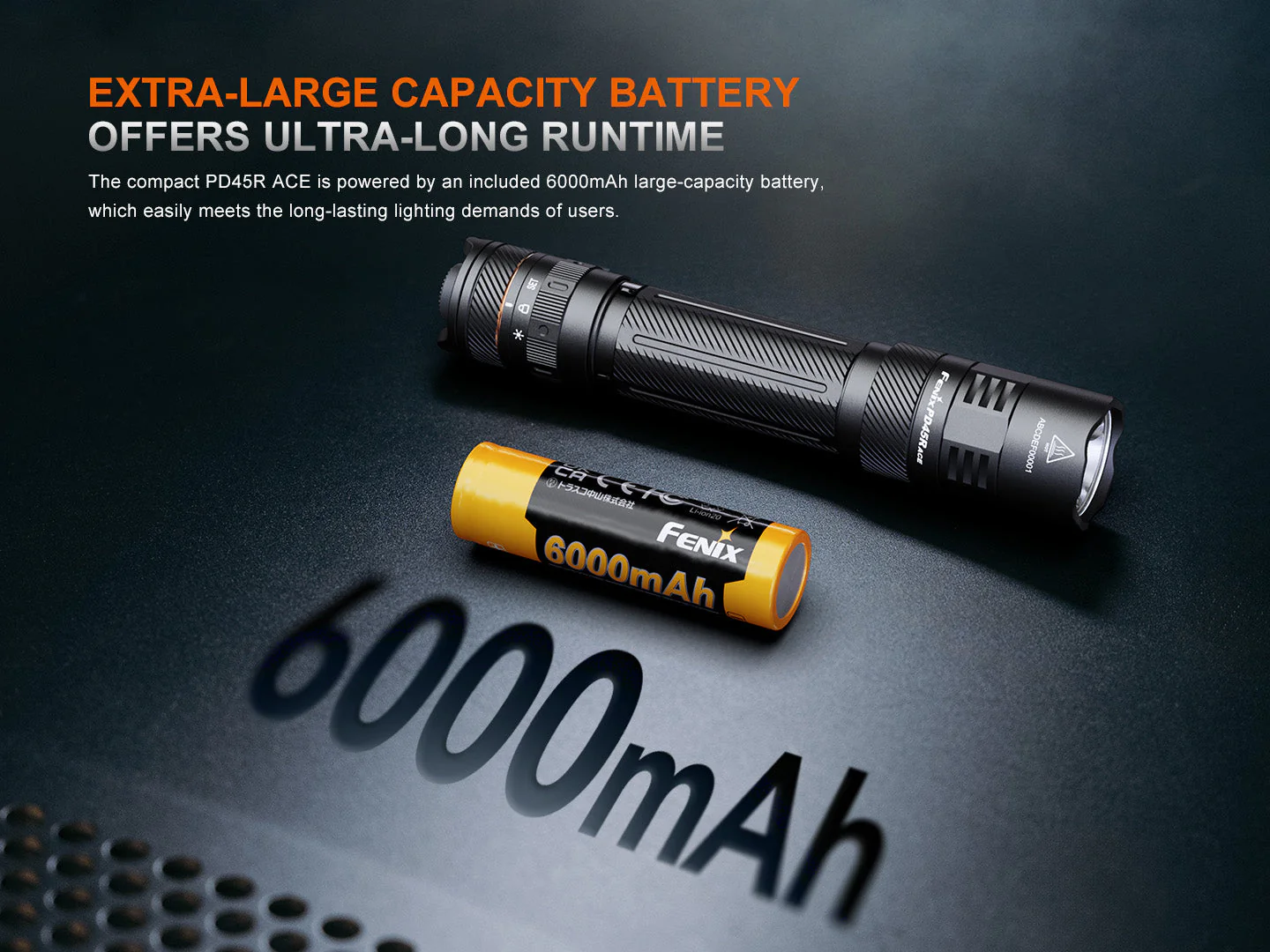 Fenix PD45R ACE Multi-Mode Tactical Flashlight - Image 11