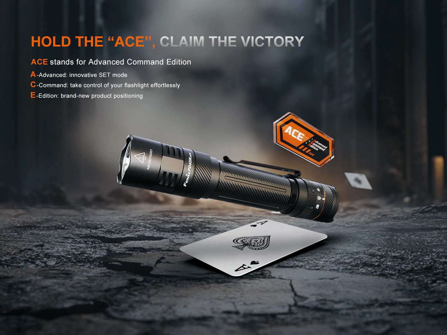 Fenix PD45R ACE Multi-Mode Tactical Flashlight - Image 15