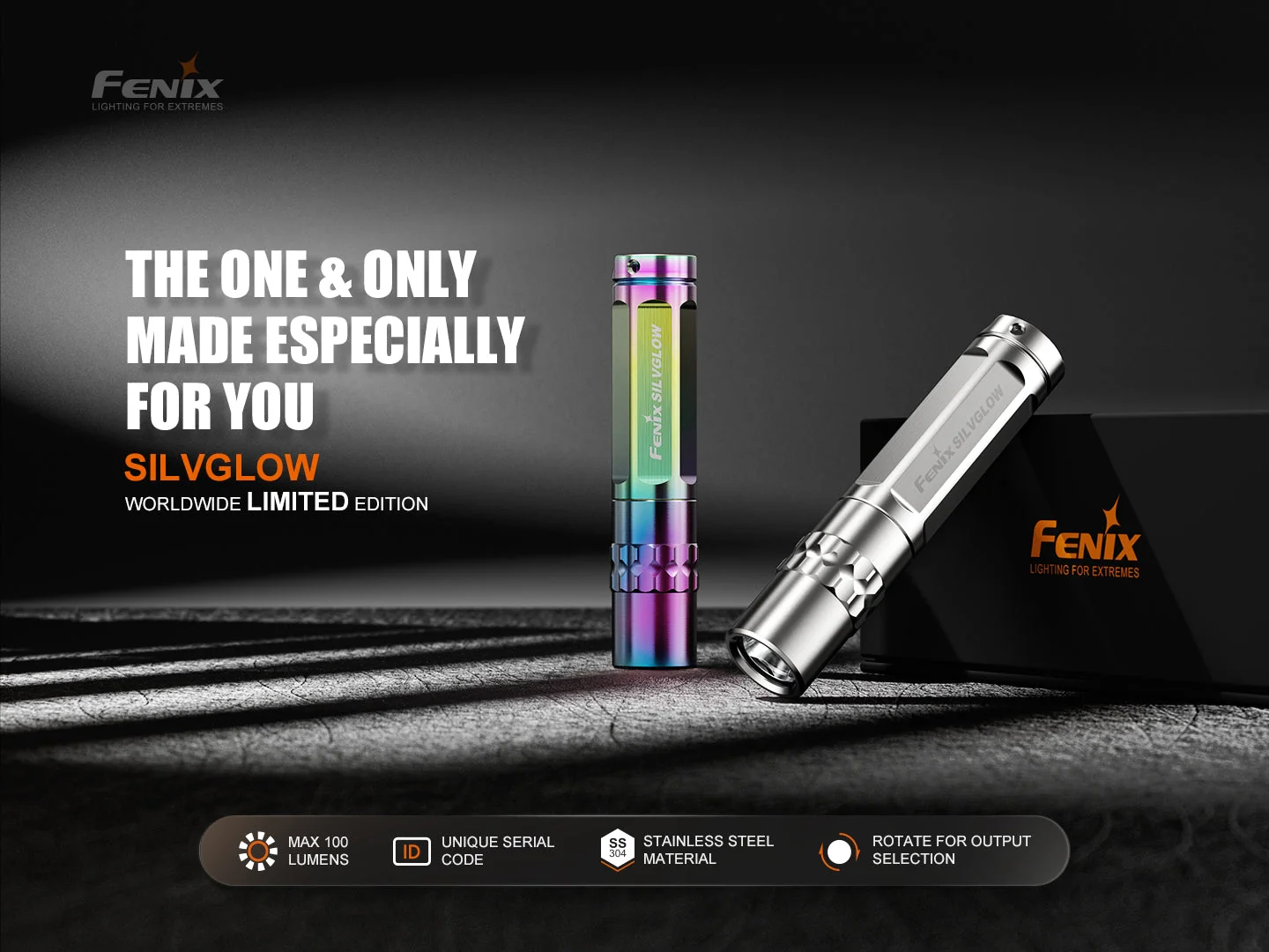 Fenix SilvGlow Limited Edition Collector's AAA Flashlight - Image 3