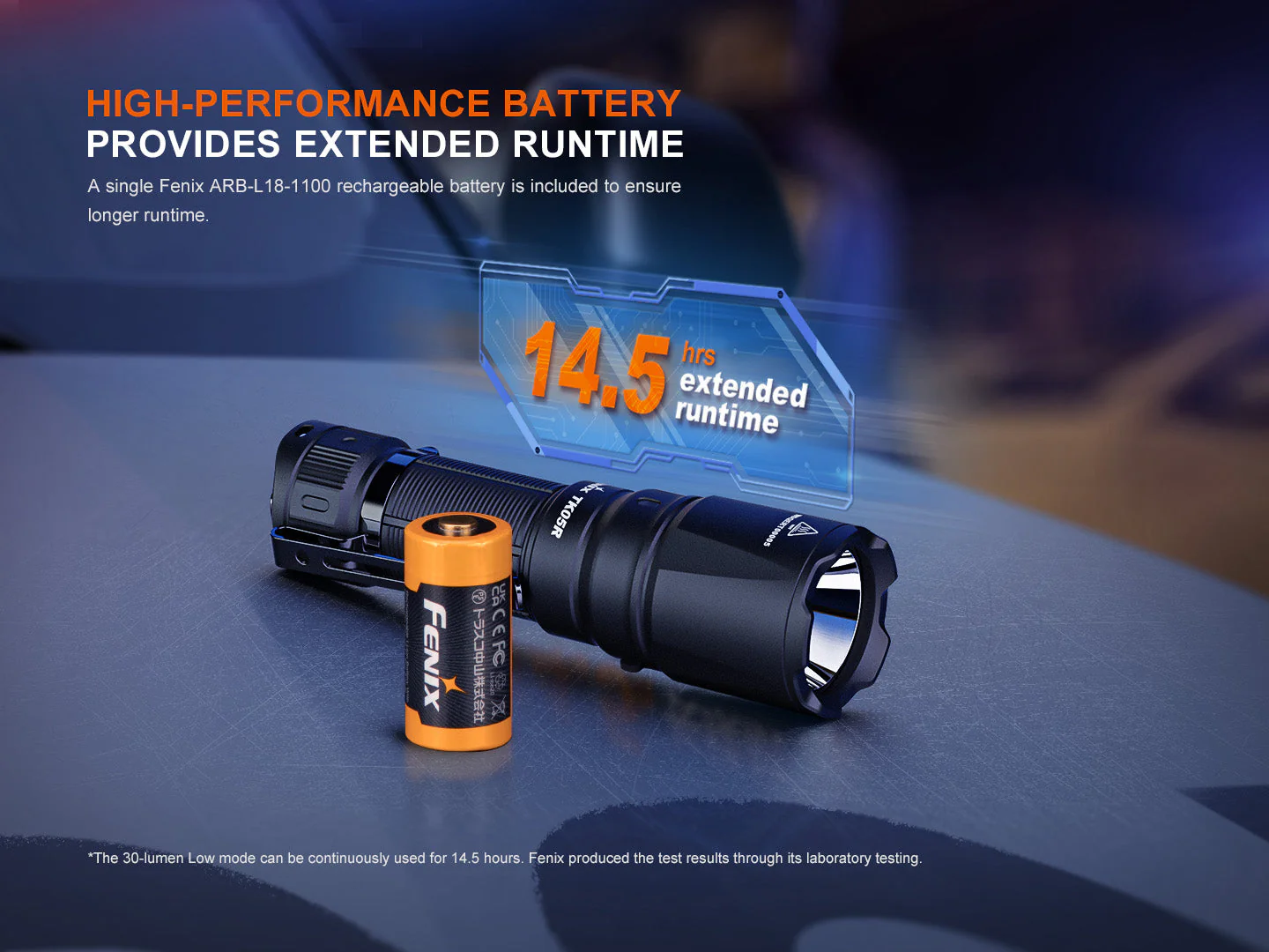 Fenix TK05R Compact Tactical EDC Flashlight - Image 10