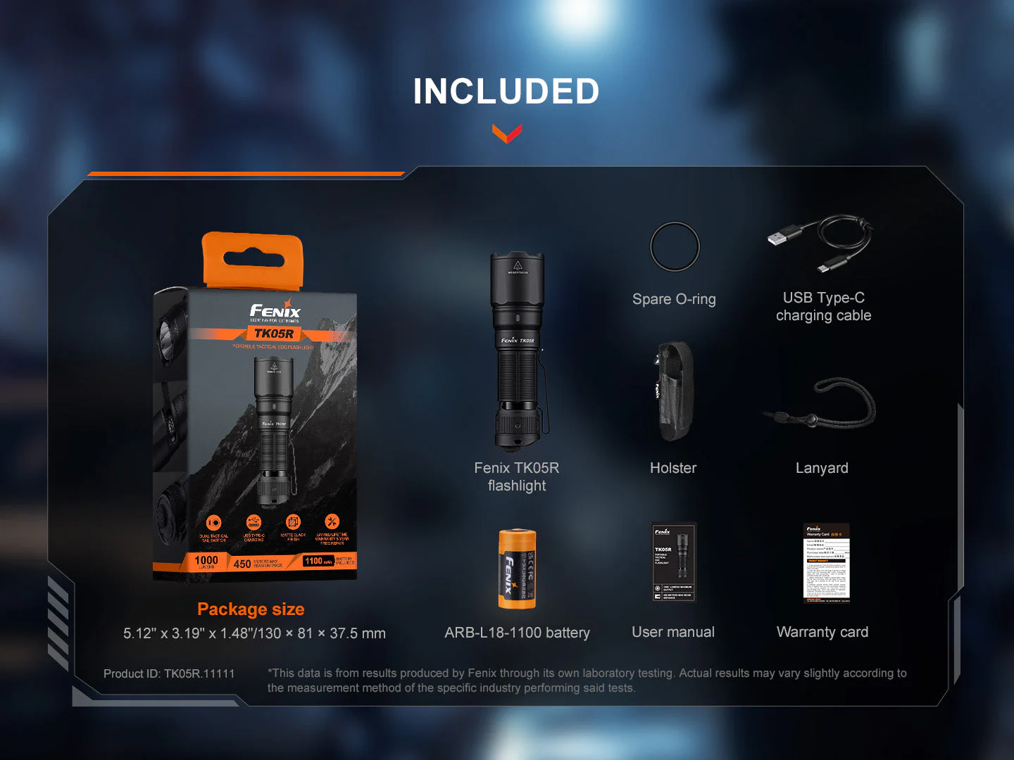 Fenix TK05R Compact Tactical EDC Flashlight - Image 15