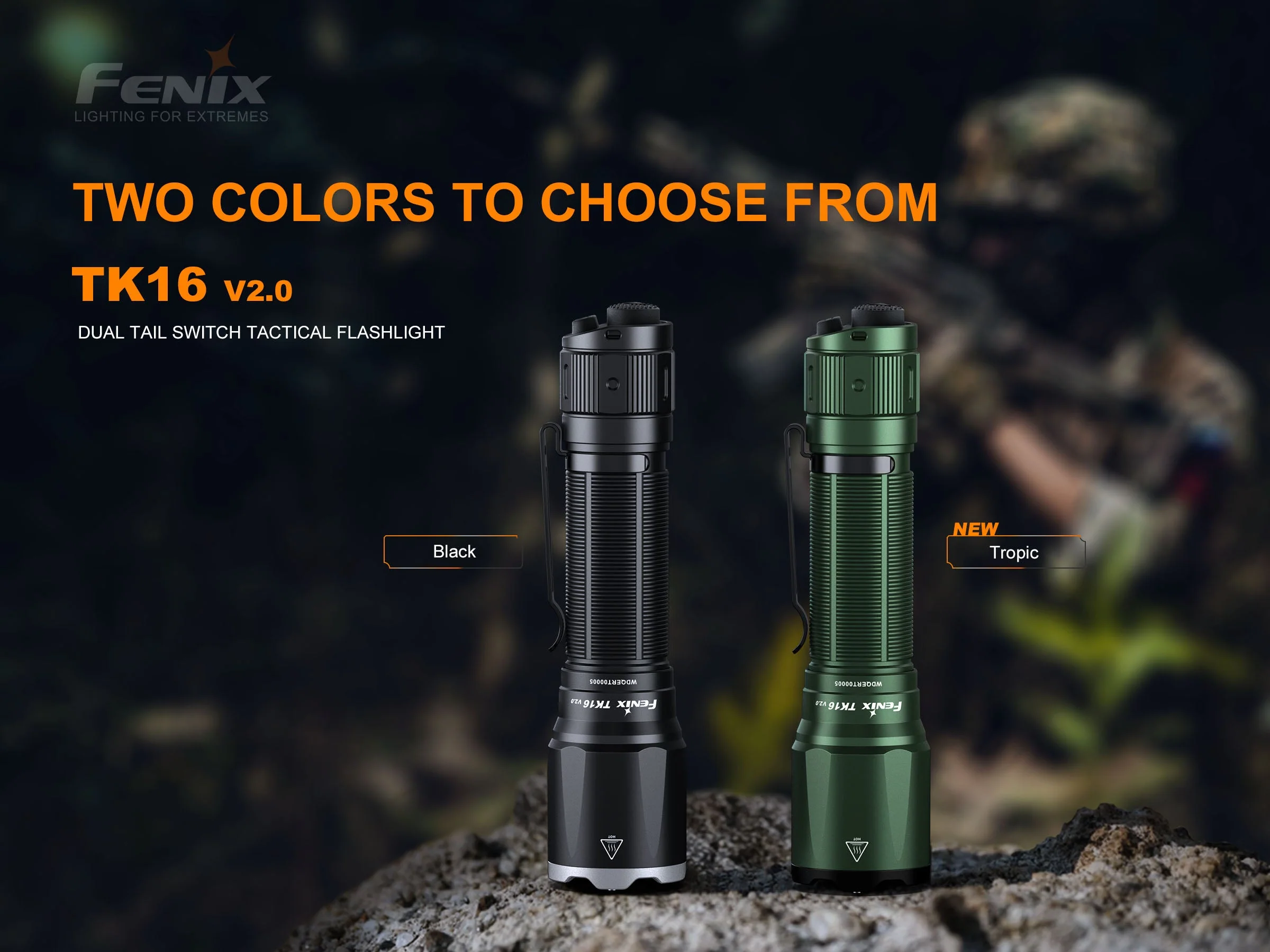 Fenix TK16 V2.0 Tactical Flashlight - 3100 Lumens - Image 4