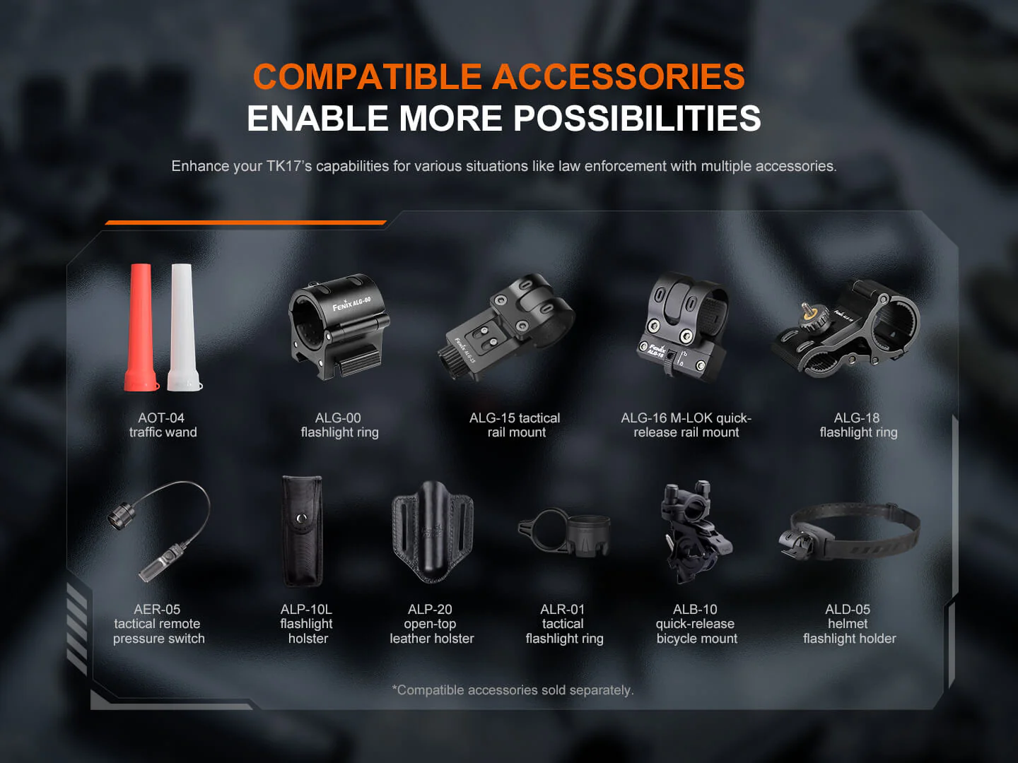 Fenix TK17 Dual Switch Tactical Flashlight - Image 16
