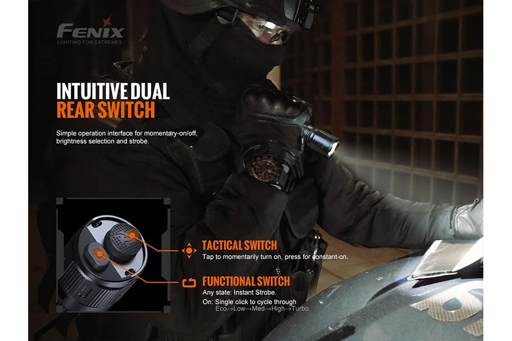 Fenix TK20R V2.0 Rechargeable Flashlight | 3000 lumens - Image 4