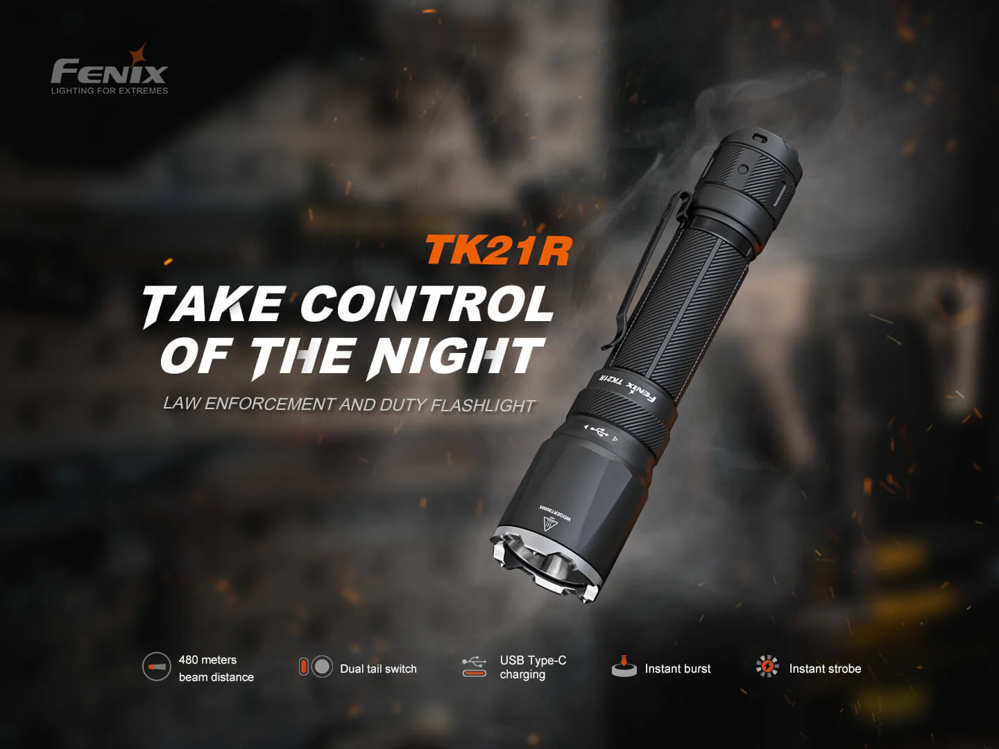 Fenix TK21R Duty Flashlight - Image 3