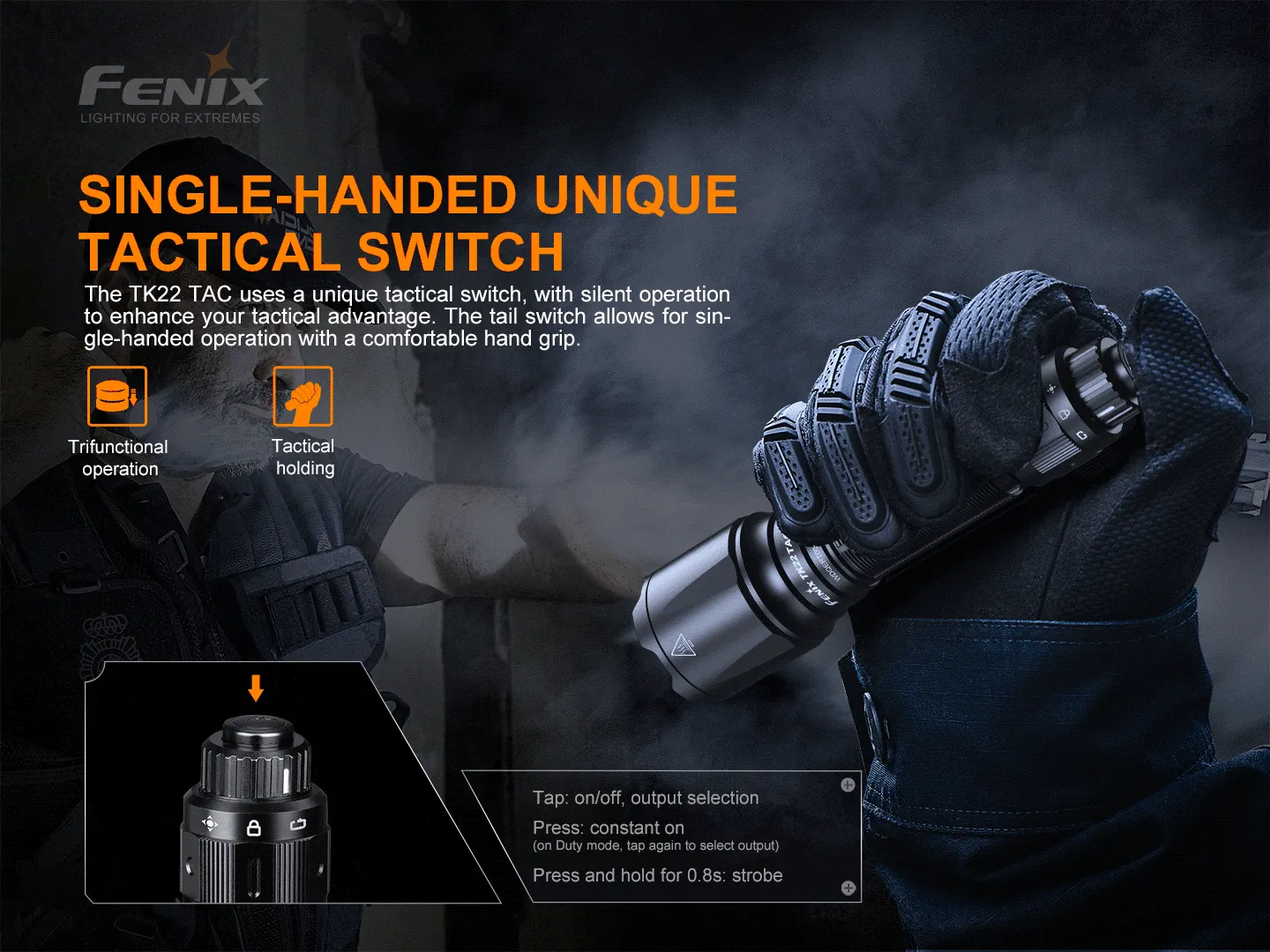 Fenix TK22 TAC - Discontinued - Image 2