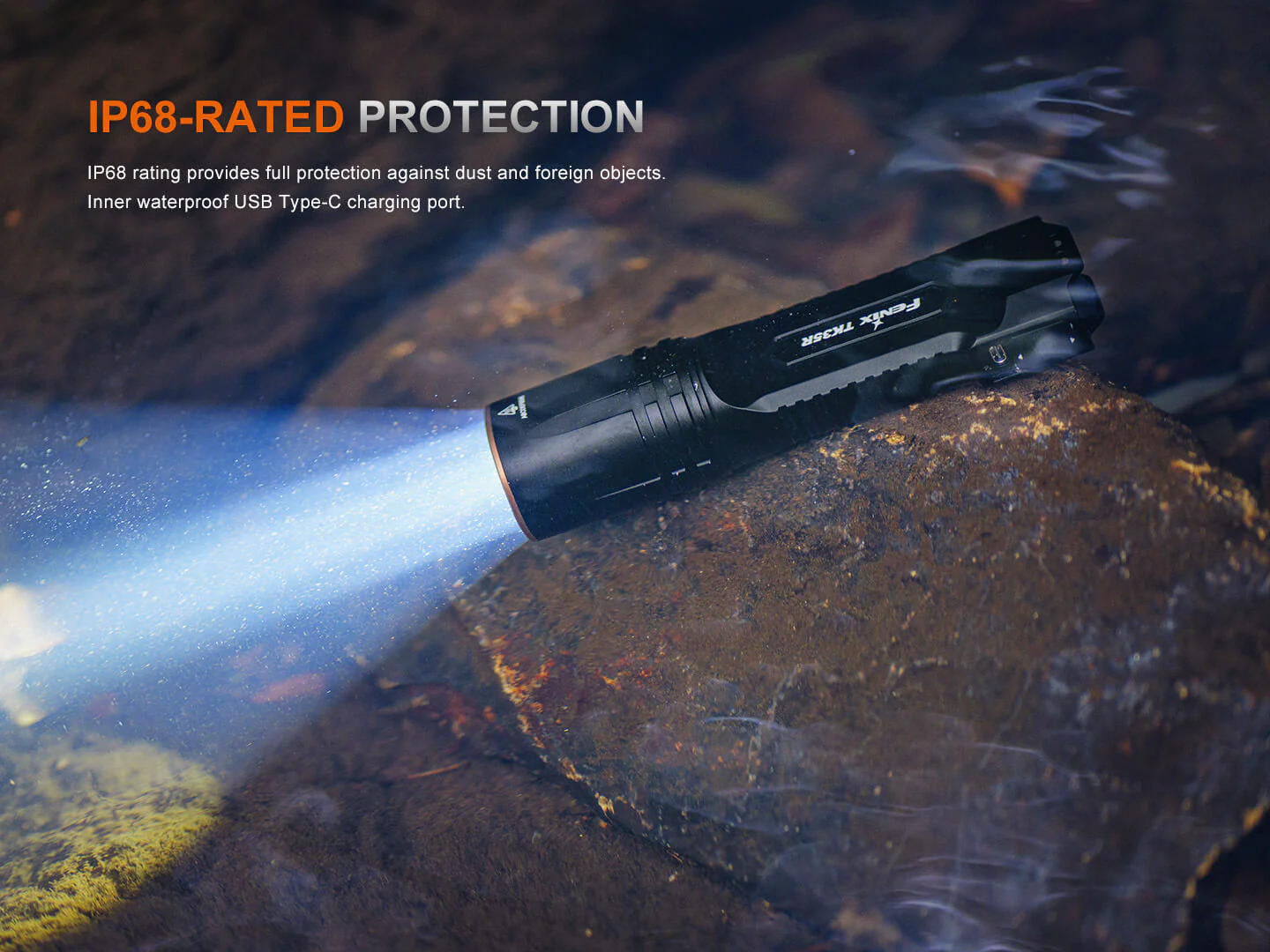 Fenix TK35R UV Light Rechargeable High-Performance Tactical Flashlight - Image 14