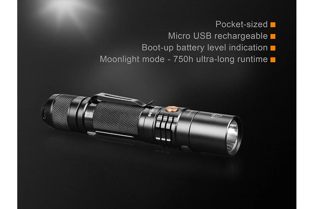 Fenix UC35 V2.0 LED Rechargeable EDC Flashlight - Image 8