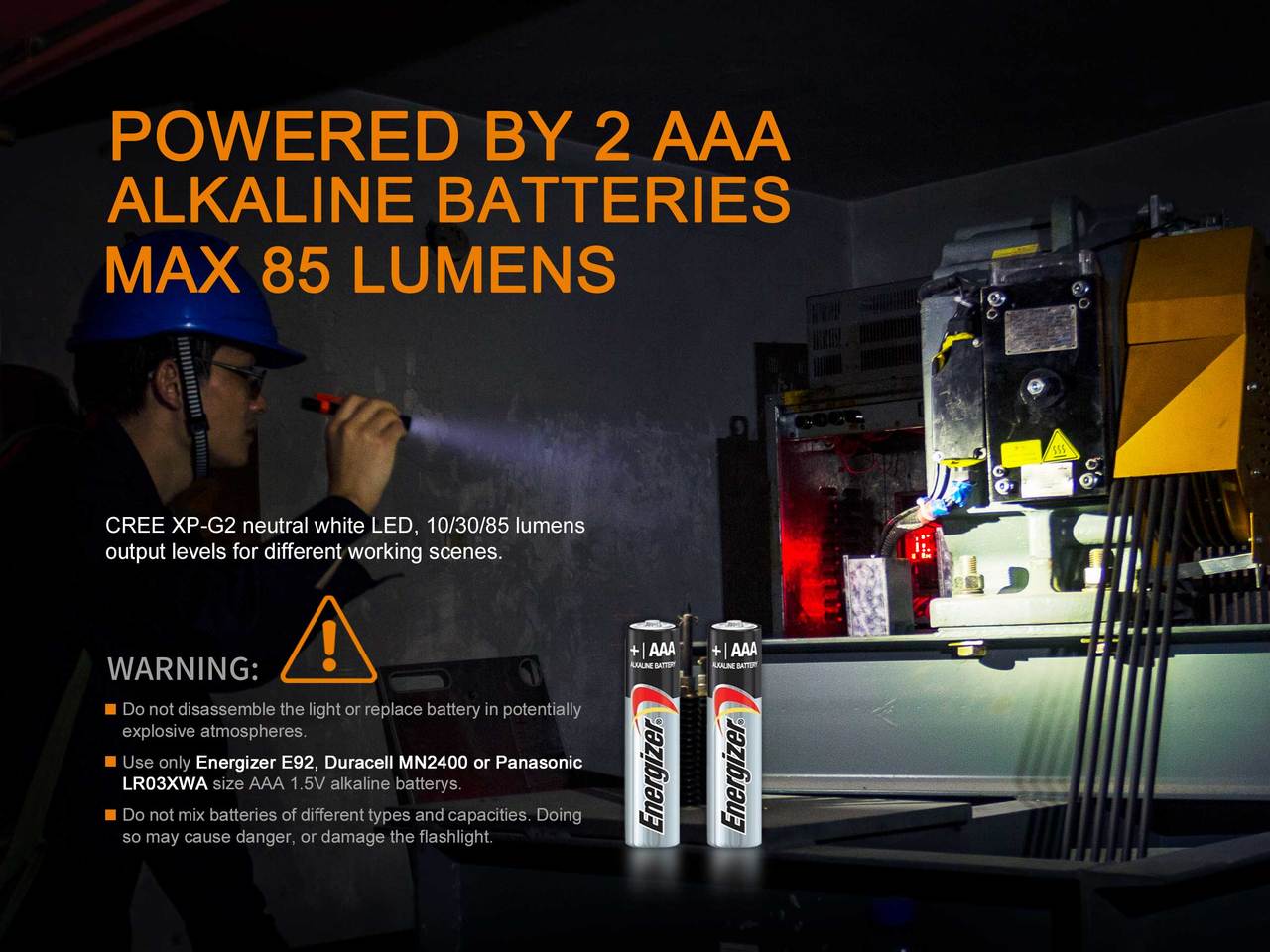 Fenix WF05E Intrinsically Safe Flashlight - Image 10
