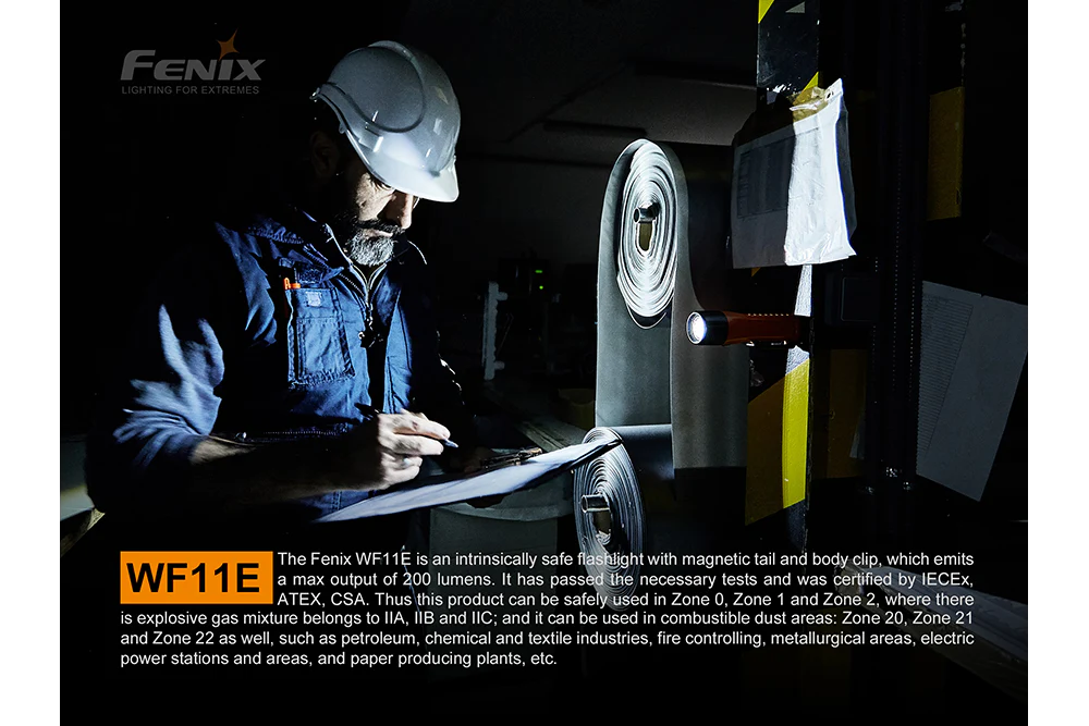 Fenix WF11E Intrinsically Safe Flashlight - Image 5