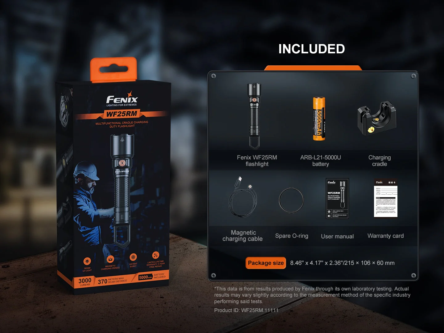 Fenix WF25RM Multifunctional Cradle Charging Duty Light - Image 22
