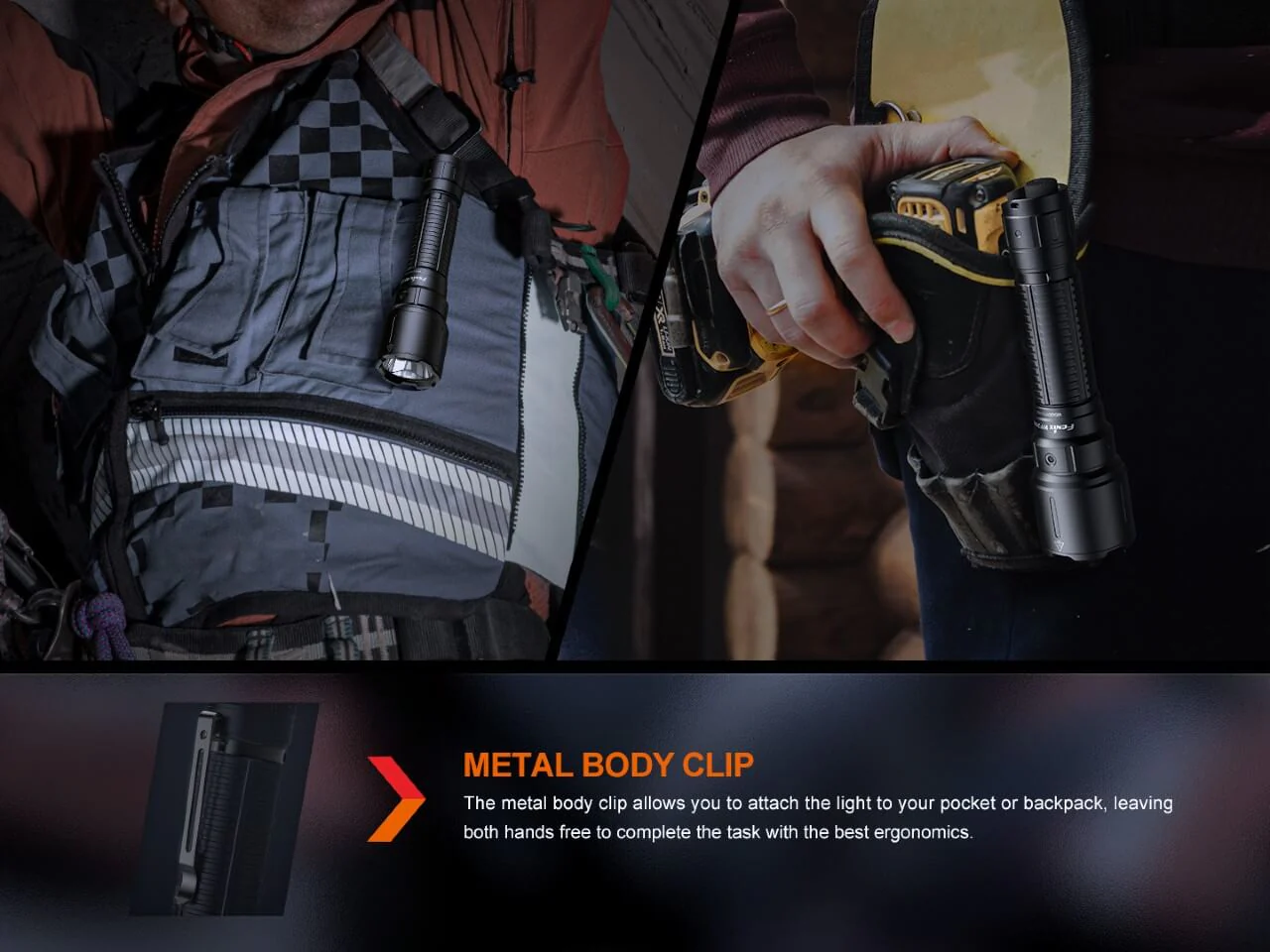 Fenix WF26R Cradle Charging LED Work Flashlight - Image 11